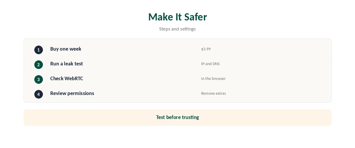 Is Hide Expert VPN safe? Settings and steps that make it safer
