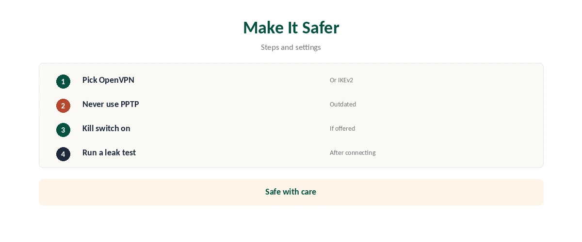 Is hidemy.name VPN safe? Settings and steps that make it safer