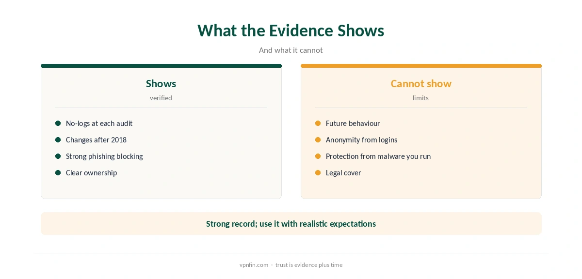 NordVPN safe checklist: what the evidence shows and what it cannot show
